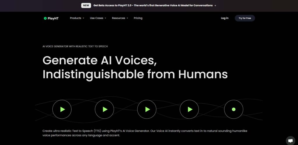 PlayHT - Ai Text to Voice