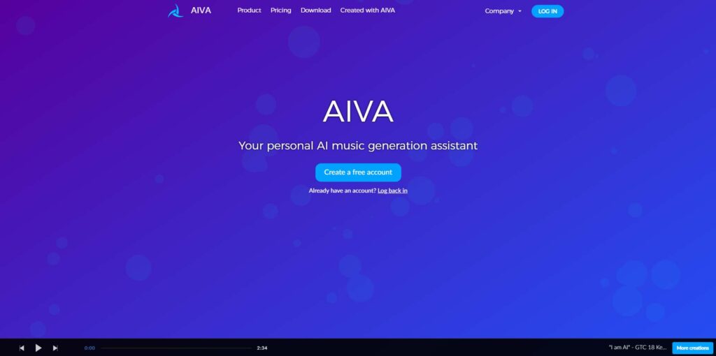 Aiva - Best AI Music Generators