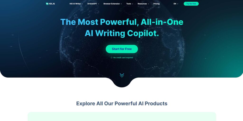 Hix - Best AI Writing Tools