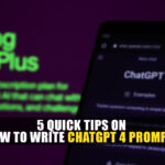How to Write ChatGPT 4 Prompts