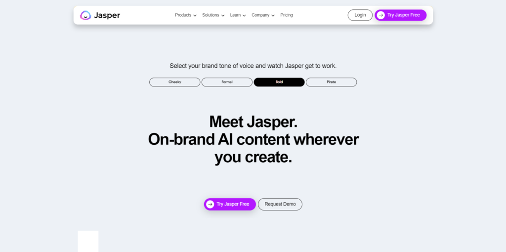 Jasper - Best AI Writing Tools